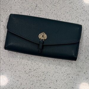 Green Leather Women's Wallet